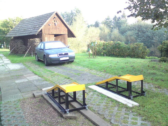 Komplet 2 najazdów samochodowych 2x1900kG, mobilny, 990zł