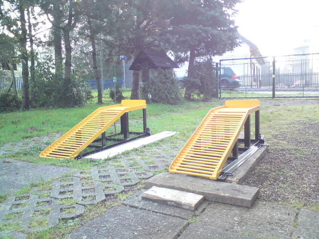 Komplet 2 najazdów samochodowych 2x1900kG, mobilny