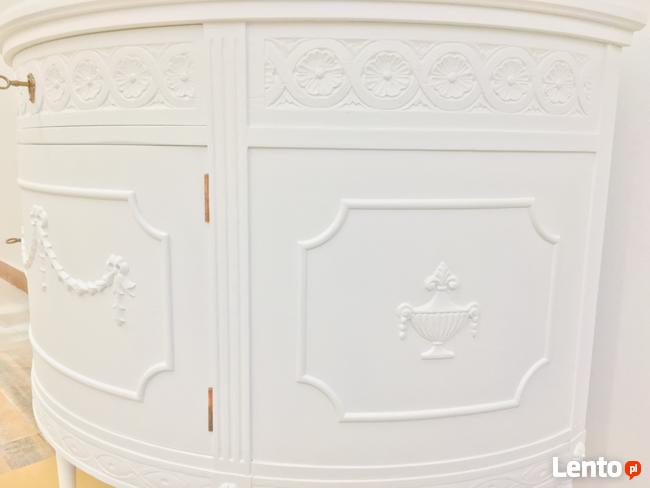 Sprzedam bufet biały, renowacja mebli Kraków