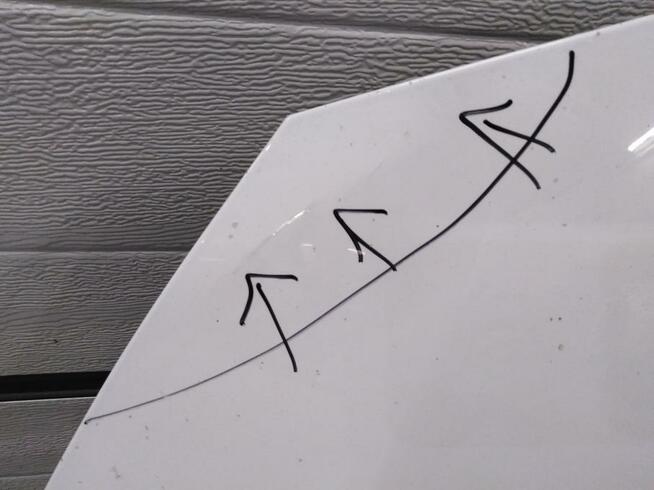 Astra 4 J maska silnika biała