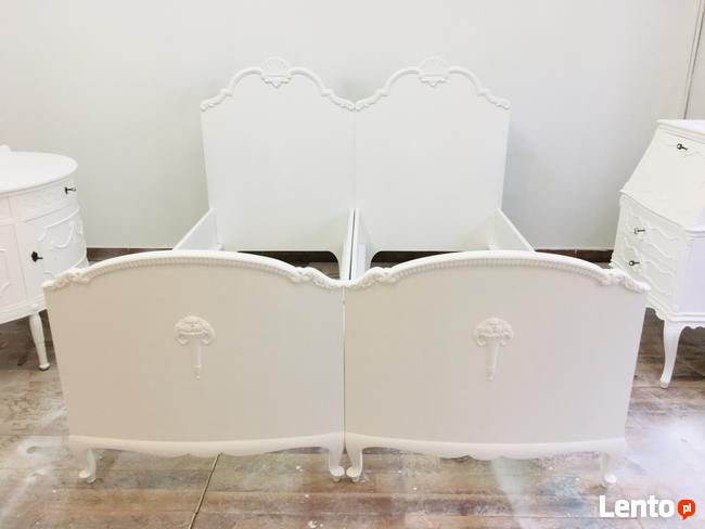 Sprzedam łóżka białe z Norwegii, renowacja mebli Kraków