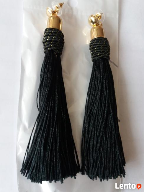 Kolczyki wiszące chwosty