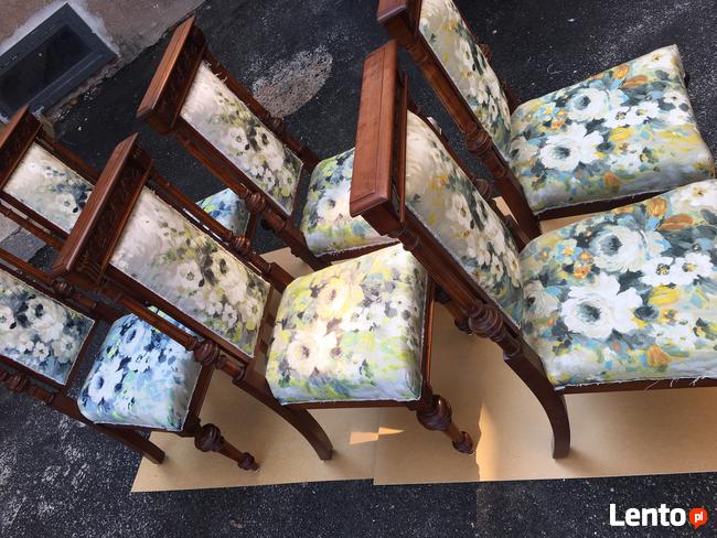 Trony po renowacji z Norwegii, renowacja mebli Kraków