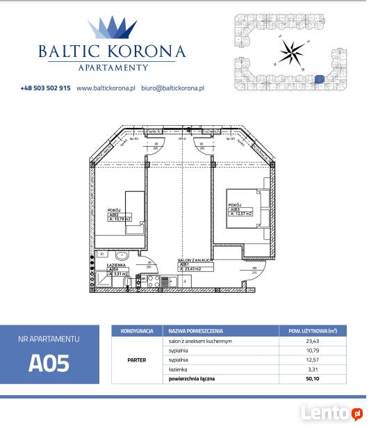 Apartamenty Nad Morzem Darłowo