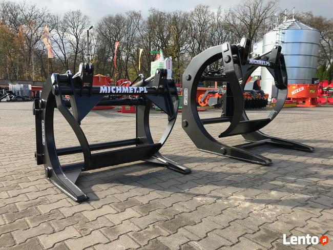 Chwytak do drzewa drewna kłód bel bali Manitou JCB CAT CE PL