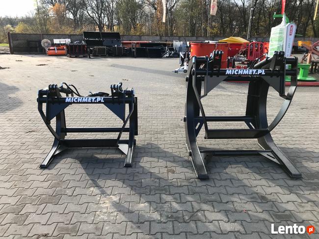 Chwytak do drzewa drewna kłód bel bali Manitou JCB CAT CE PL