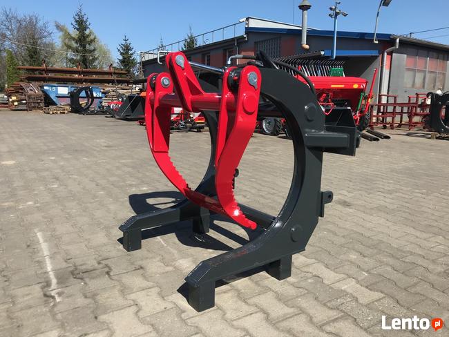 Chwytak do drzewa drewna kłód bel bali Manitou JCB CAT CE PL