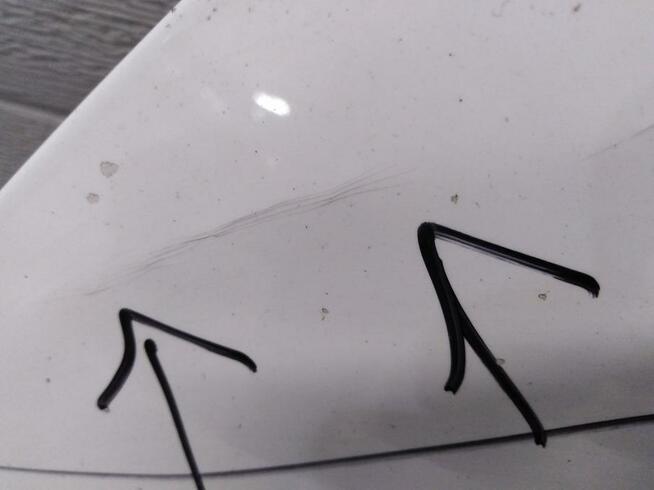 Astra 4 J maska silnika biała