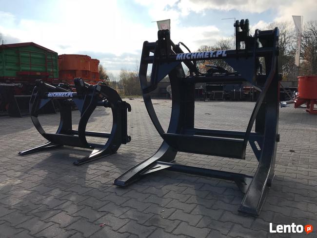 Chwytak do drzewa drewna kłód bel bali Manitou JCB CAT CE PL