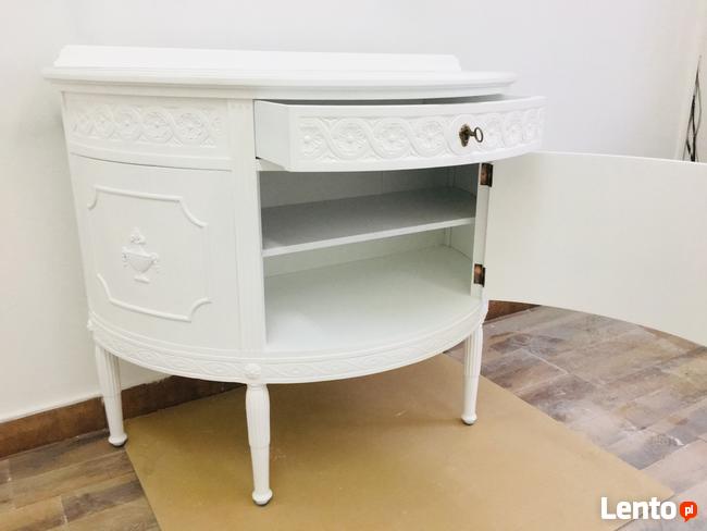 Sprzedam bufet biały, renowacja mebli Kraków