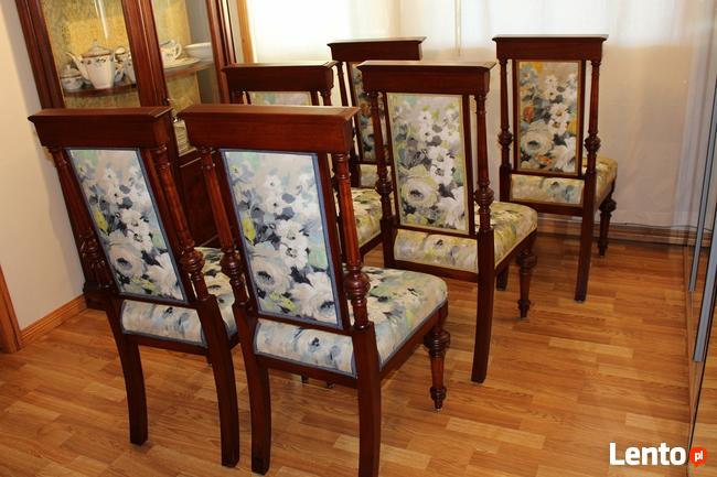 Trony po renowacji z Norwegii, renowacja mebli Kraków