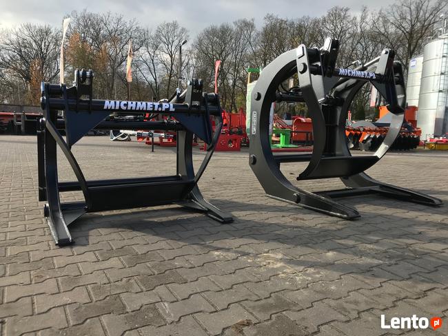 Chwytak do drzewa drewna kłód bel bali Manitou JCB CAT CE PL