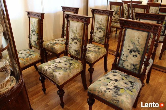 Trony po renowacji z Norwegii, renowacja mebli Kraków