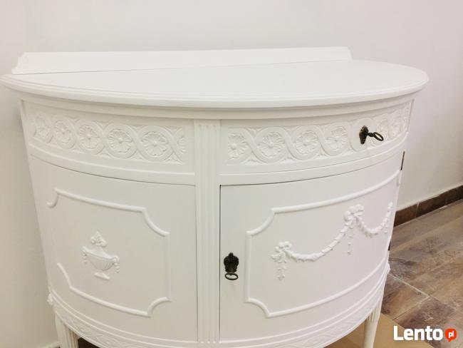 Sprzedam bufet biały, renowacja mebli Kraków