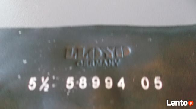 Kozaki LLOYD rozm. 39 5,5 skórzane zamszowe Czarne