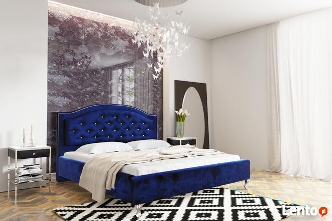 *Romantyczna JASMIN w sypialni 140x200 z materacem.