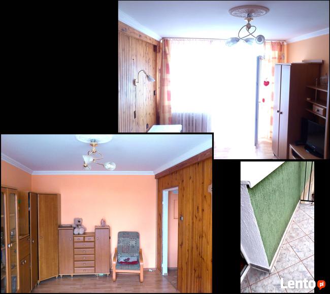 3 pok. mieszkanie 48m2, balkon, piwnica. Do zamieszkania.