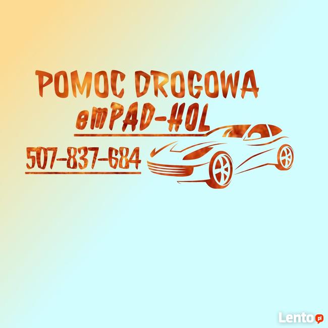 Pomoc drogowa laweta holwanie, Chełm 24h/7emPAD-HOL