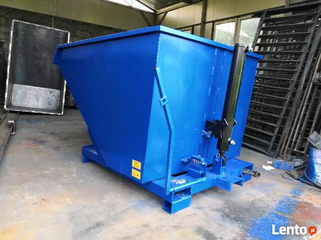 Kontener 1,5m3 SAMOWYŁADOWCZY HYDRAULICZNY KOLEBA