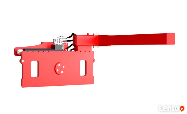 Obrotnica składane ramię 180 stopni paleciak widły widlak