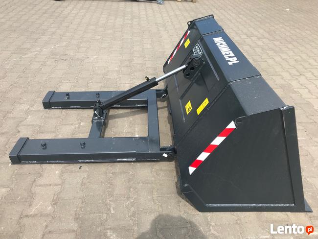 Szufla do wózka widłwego 130 150 hydrauliczna łyżka na widły