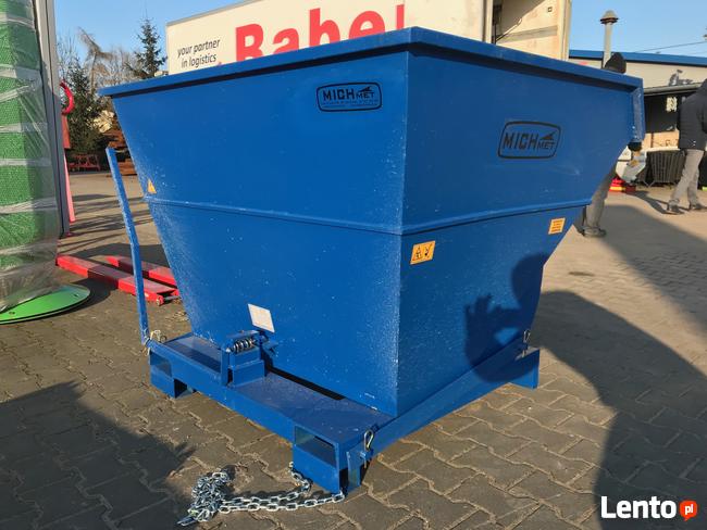 KOLEBA KONTENER HYDRAULICZNY SZUFŁA ŁYŻKA DO WÓZKA WIDŁOWEGO