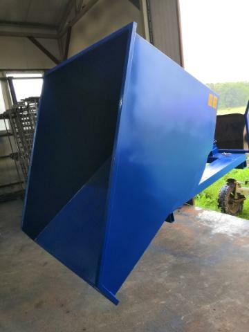 Kontener 1,5m3 SAMOWYŁADOWCZY HYDRAULICZNY KOLEBA