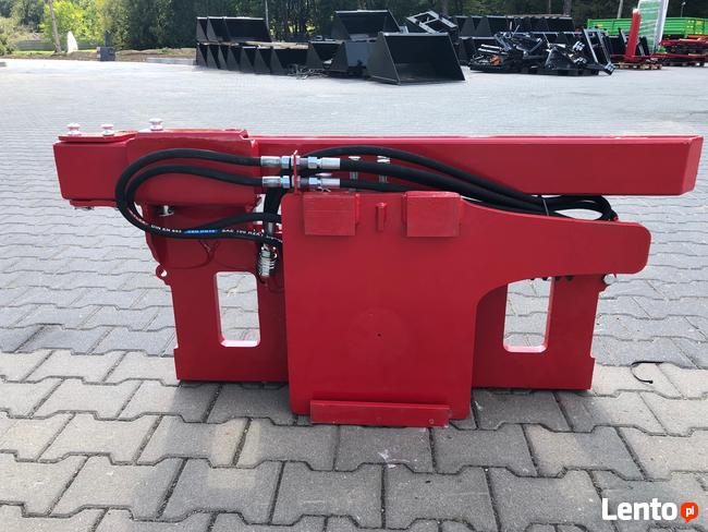 Obrotnica składane ramię 180 stopni paleciak widły widlak