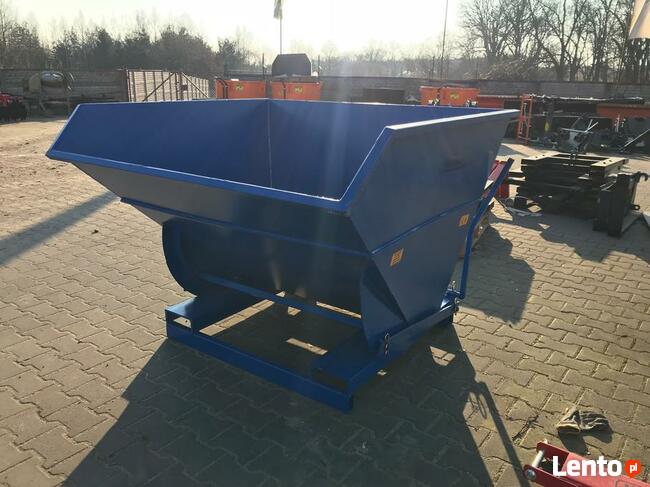 KOLEBA KONTENER HYDRAULICZNY SZUFŁA ŁYŻKA DO WÓZKA WIDŁOWEGO