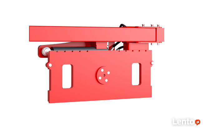 Obrotnica składane ramię 180 stopni paleciak widły widlak