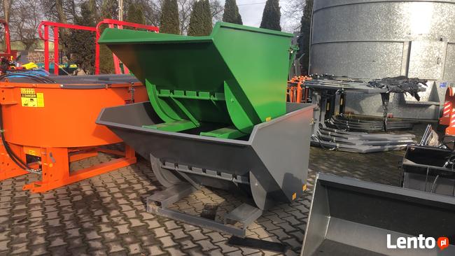 Kontener JCB Manitou koleba mechaniczna samowyładowcza hydra