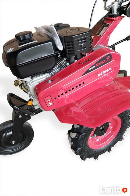 Glebogryzarka spalinowa WEIMA WM500 6,5 KM KOŁA TRANSPORTOWE