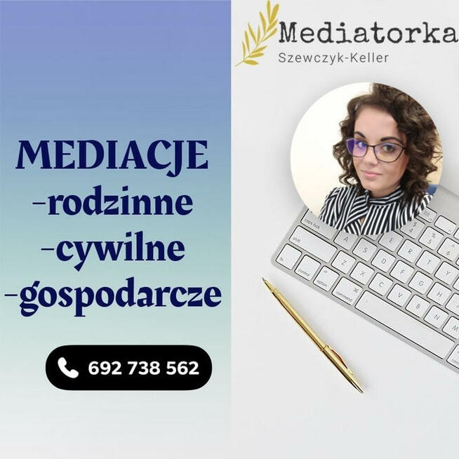 Mediacje. Mediatorka Szewczyk-Keller
