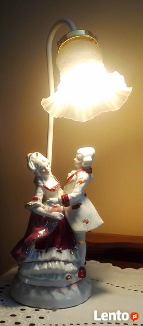 Figuralna ceramiczna lampka nocna