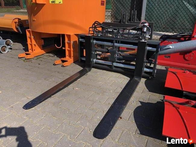 Pozycjoner wideł paleciak z przesuwem widły euro tur JCB