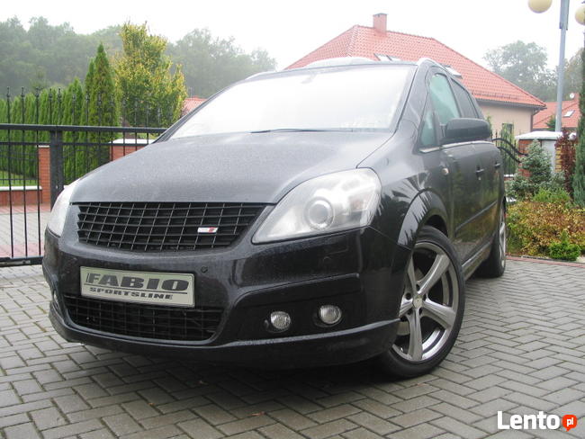 OPEL ZAFIRA B OPC ATRAPA W ZDERZAK VXR