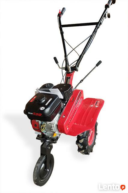 Glebogryzarka spalinowa WEIMA WM500 6,5 KM KOŁA TRANSPORTOWE