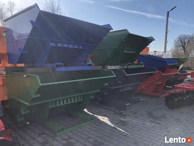 Kontener JCB Manitou koleba mechaniczna samowyładowcza hydra