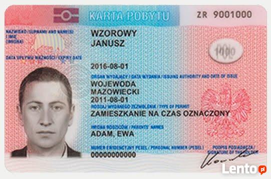 KARTA POBYTU!!!!!