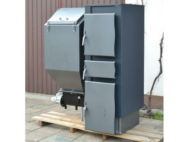 Kocioł z podajnikiem na ekogroszek kotły piece Pleszew 11 kW