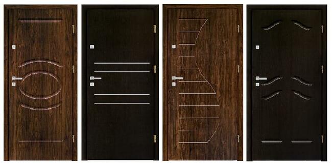 Drzwi wejściowe do mieszkania/domu z montażem