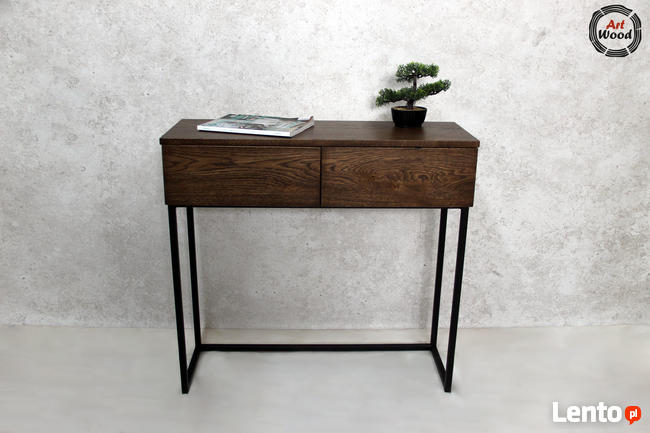 Meble loftowe, meble drewniane; stoły, stoliki, regały