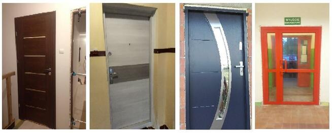 Drzwi wejściowe do mieszkania/domu z montażem