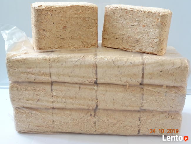 Brykiet drzewny jasny