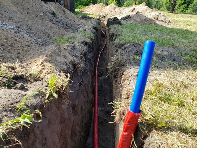 Usługi minikoparką Studnie Głębinowe Wiercone.