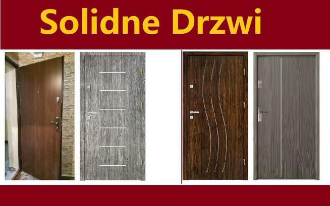 Drzwi wejściowe do mieszkania/domu z montażem