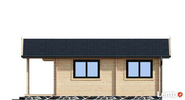 DREWNIANY DOMEK LETNISKOWY PANORAMA 32 + 11 M2