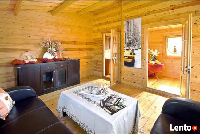 DREWNIANY DOMEK LETNISKOWY WEEKEND 25 + 8 M2