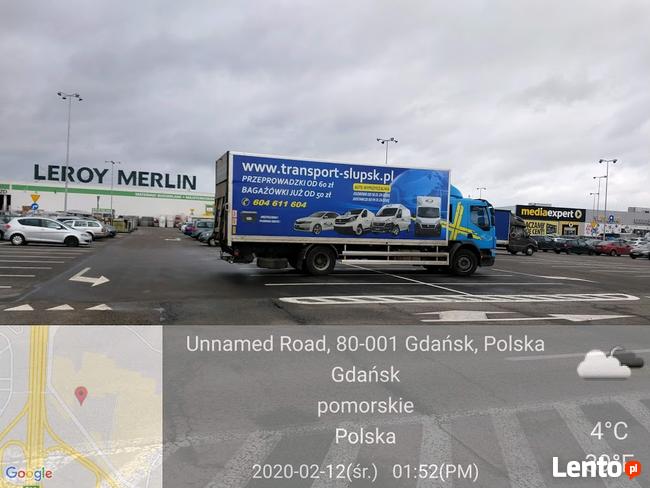 Bagażówka Słupsk Polska UE, Tanie PRZEPROWADZKI, Wynajem Aut