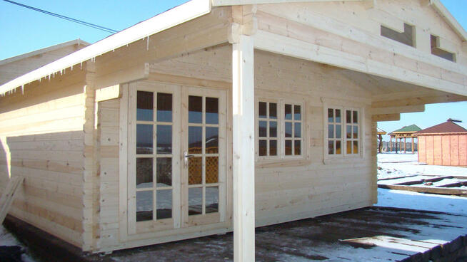 DREWNIANY DOMEK LETNISKOWY HELENA 27 M2